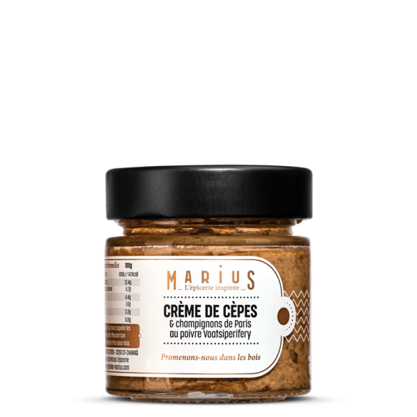 Crème de cèpes au poivre Voatsiperifery