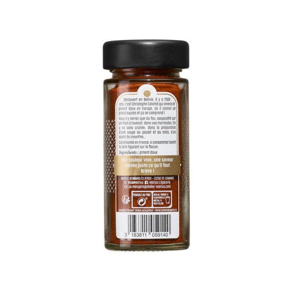 Piment Doux Moulu - MARiUS