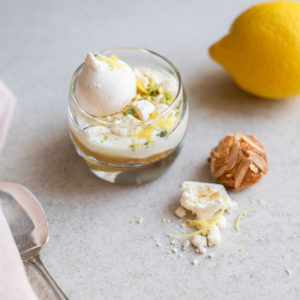 Verrine Lemon Curd Meringue