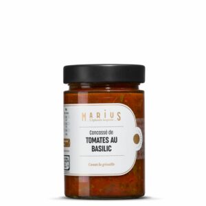 Concassé de tomates au basilic - MARiUS, l'épicerie inspirée