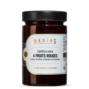 Confiture aux 4 Fruits Rouges - MARiUS