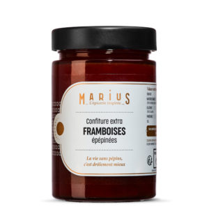 Confiture de Framboises Épépinées - MARiUS