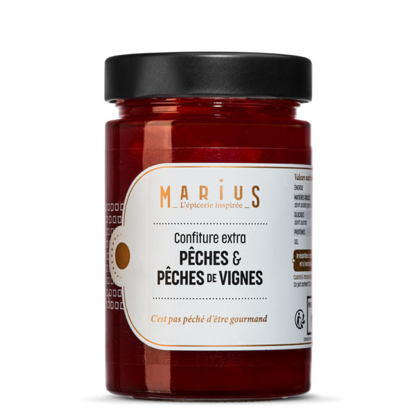 Confiture de Pêches et Pêches de Vignes - MARiUS