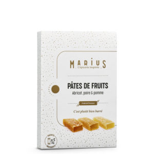 Pâtes de Fruits - Abricot Poire Pomme - MARiUS