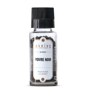 Achetez notre Moulin Poivre Noir - MARiUS, l'épicerie inspirée