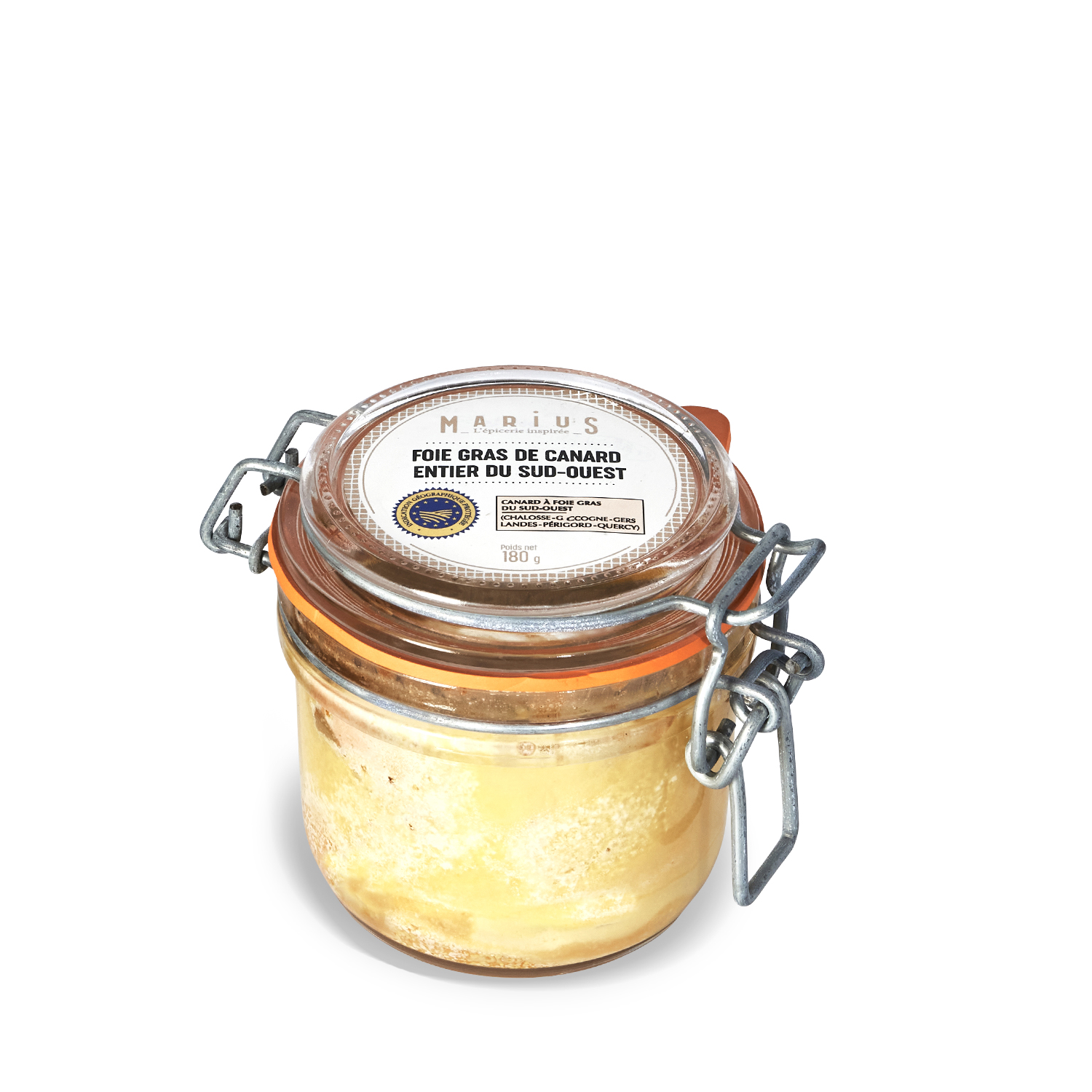 Foie gras Coffret Cadeau IGP Gers, Bocal de 180 g : : Epicerie