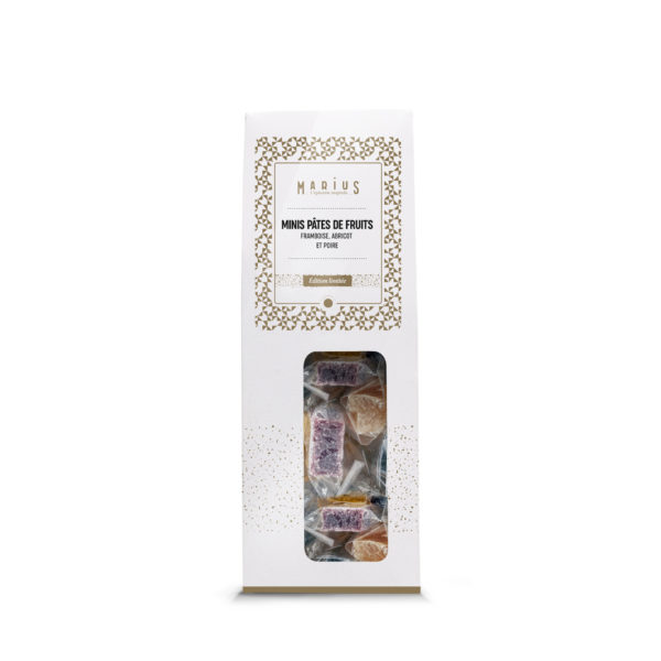 Minis Pâtes de Fruits - Poire Framboise Abricot