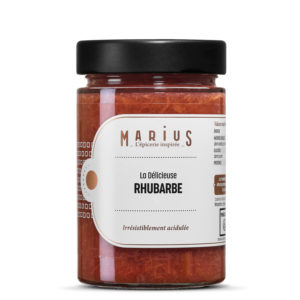 Compotée de Rhubarbe - MARiUS