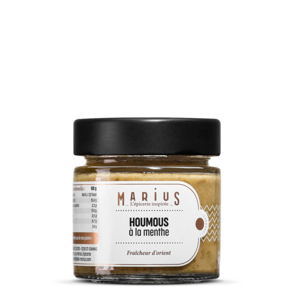 Houmous à la menthe