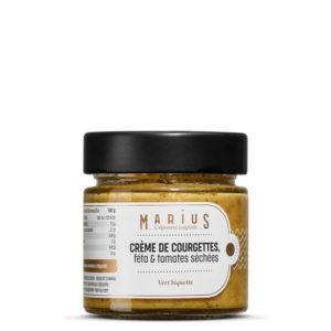 Creme de courgettes, feta & tomates séchées MARIUS