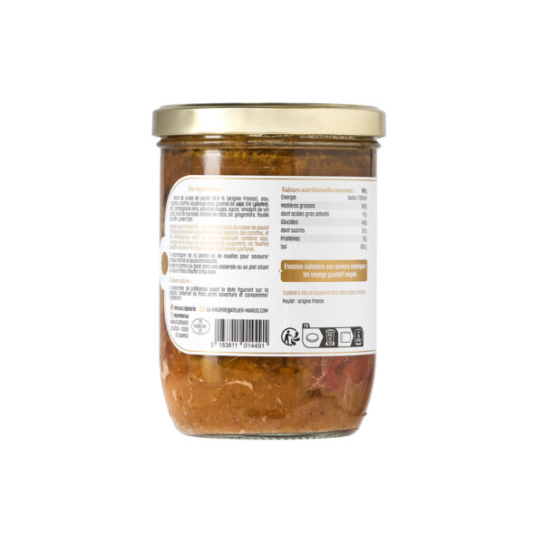 Poulet thaï - Marius l'épicerie inspirée