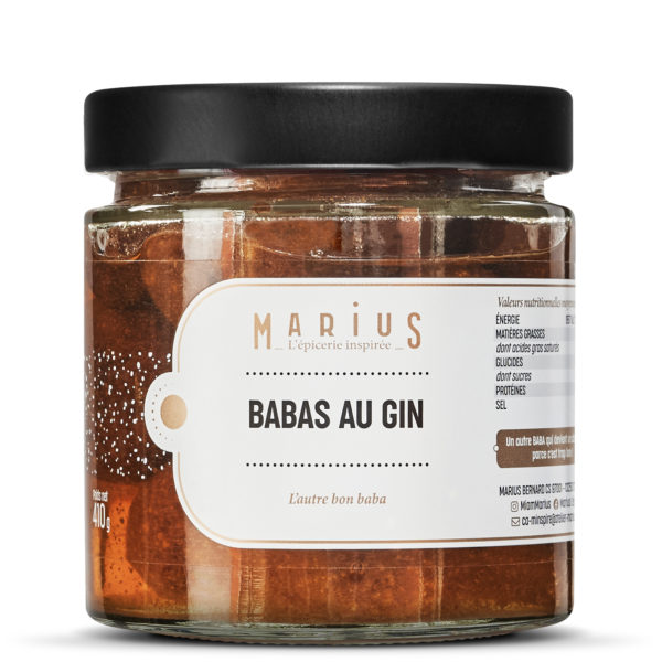 Babas au gin MARiUS l'épicerie inspirée