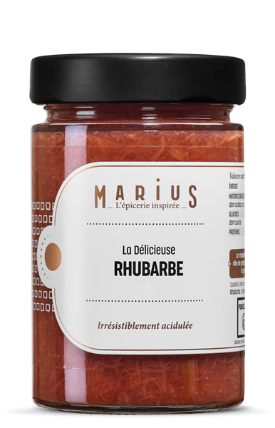 La délicieuse rhubarbe MARiUS l'épicerie inspirée
