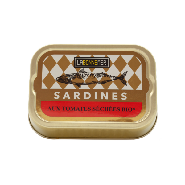 Sardines aux tomates séchées Bio - La Bonne Mer MARiUS l'épicerie inspirée
