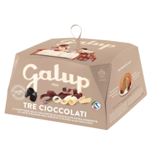 Panettone aux trois chocolats - Galup