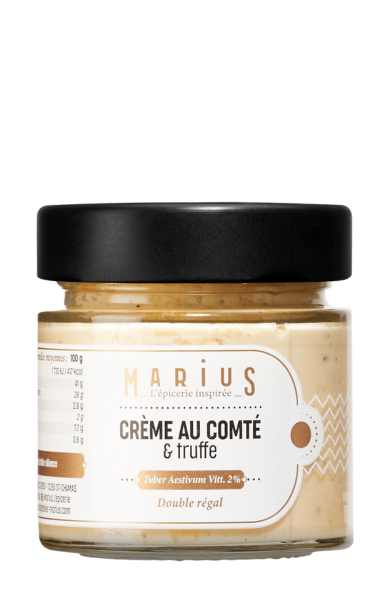 Crème de comté & truffe MARiUS l'épicerie inspirée