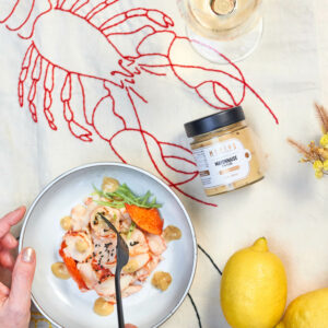 Recette Carpaccio de homard et mayonnaise à la truffe - MARiUS l'épicerie inspirée