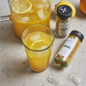 Recette Citronnade gingembre curcuma MARiUS l'épicerie inspirée