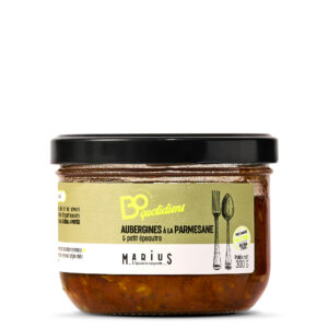 Aubergines à la parmesane et petit épeautre - Les BoQuotidiens - MARiUS, l'épicerie inspirée