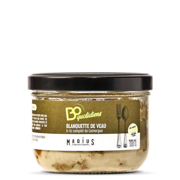 Blanquette de veau & riz - Les BoQuotidiens - MARiUS, l'épicerie inspirée