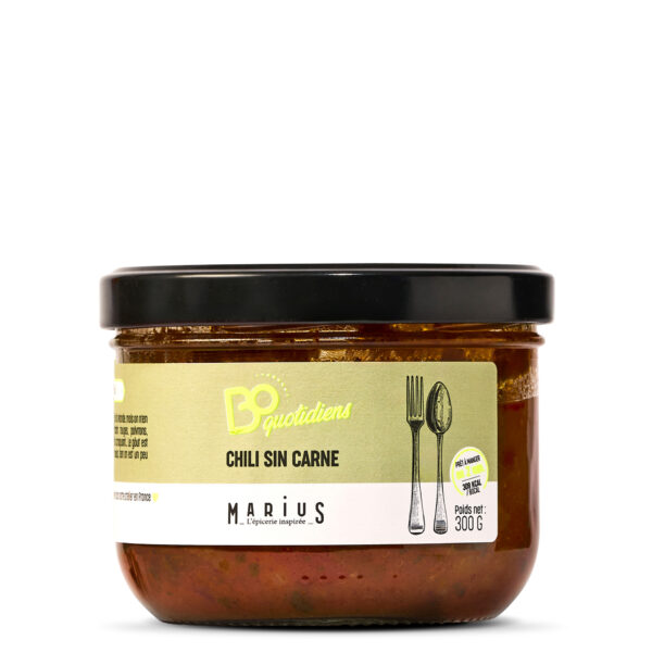 Chili sin carne - Les BoQuotidiens - MARiUS, l'épicerie inspirée