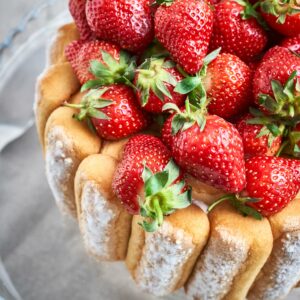 Recette Charlotte aux fraises, MARiUS, l'épicerie inspirée