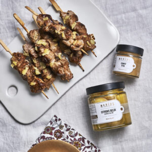 Recette brochettes d’agneau marinées - MARiUS l'épicerie inspirée