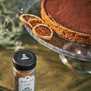Recette Tarte au chocolat et aux épices MARiUS l'épicerie inspirée