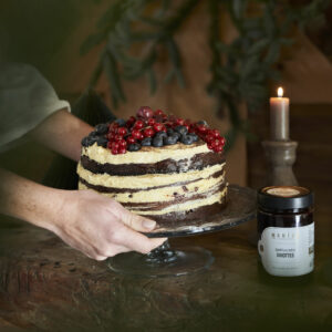 Recette Layer cake façon forêt noire MARiUS l'épicerie inspirée
