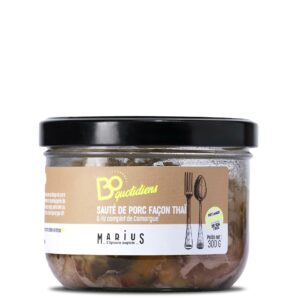 Sauté de Porc façon Thaï & Riz de Camargue Complet BoQuotidiens - Marius l'épicerie inspirée