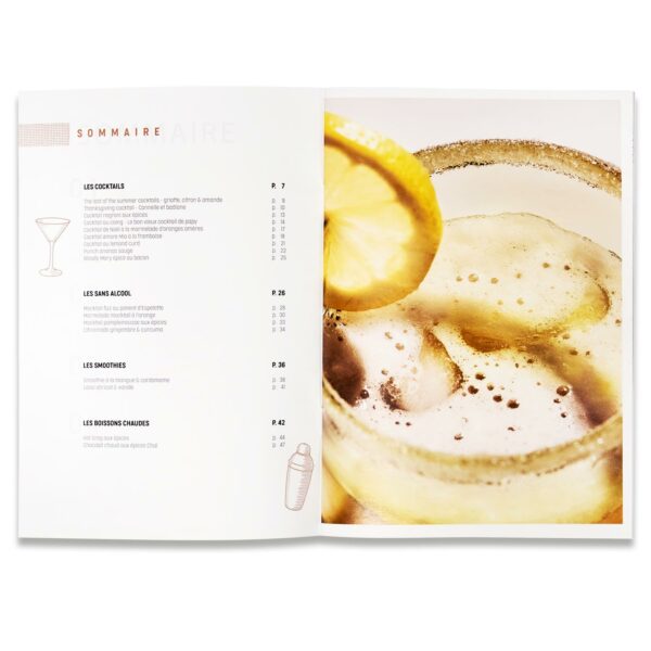 Livre de recettes boissons
